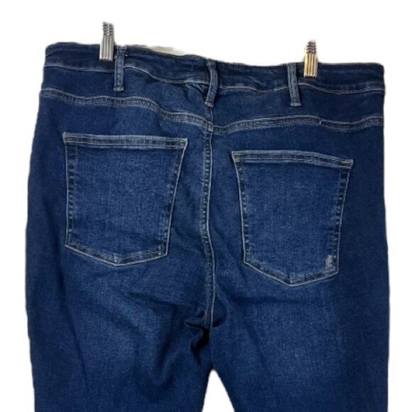 Silver Jeans Infinite Fit Bootcut Mid Rise Dark Wash Indigo Women’s Plus Size 1X - Picture 6 of 13